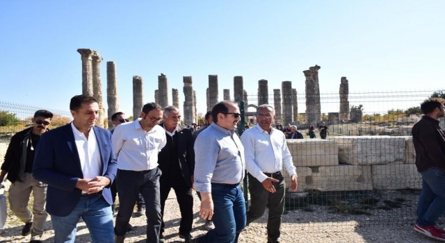 Mersinde Uzuncaburç Arkeoköy ve Kültür Rotası projesinin açılışı yapıldı