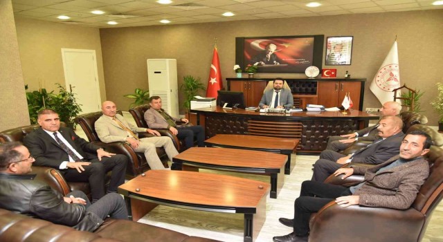 MHP heyetinden Sağlık Müdürü Tosuna ziyaret