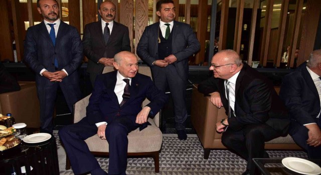 MHP Lideri Bahçeli Manisada