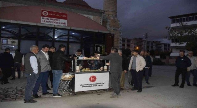 MHP sabah namazı buluşmalarına devam ediyor