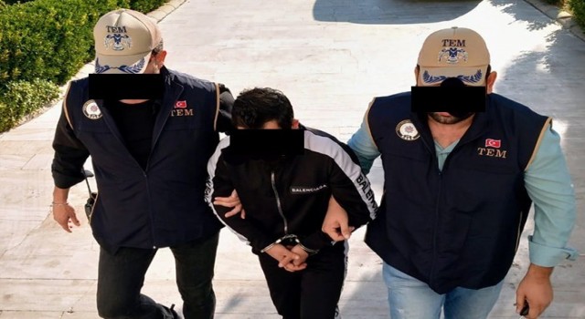 Milasta terör örgütü propagandasına gözaltı