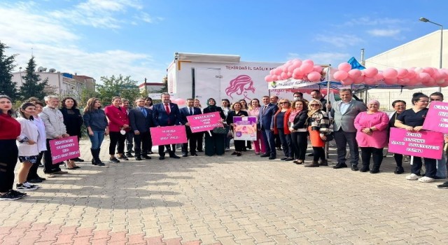 Mobil mamografi aracı ilk kez Ergenede kullanıldı
