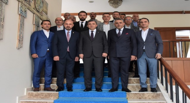 MTSOdan Vali Şahin ile ekonomi istişaresi