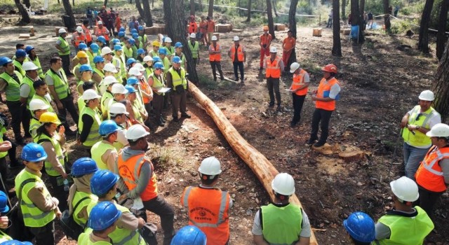 Muğla Orman Bölge Müdürlüğünde üretim tatbikatı