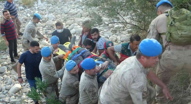 Muğlada kaybolan yaşlı adam, 28 saat sonra sağ olarak bulundu