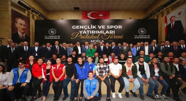 Muğlaya 400 milyon TL tutarında 103 yeni spor tesisi kazandırılıyor
