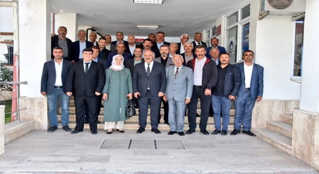 Muhtarlardan Başkan Zelyurta ziyaret