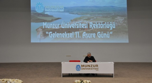 Munzur Üniversitesinde geleneksel Aşure Günü etkinliği