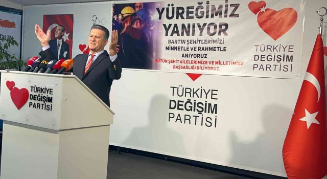 Mustafa Sarıgül: “TDP olarak böyle günlerde önce yaraları saran, acıları paylaşan bir partiyiz"
