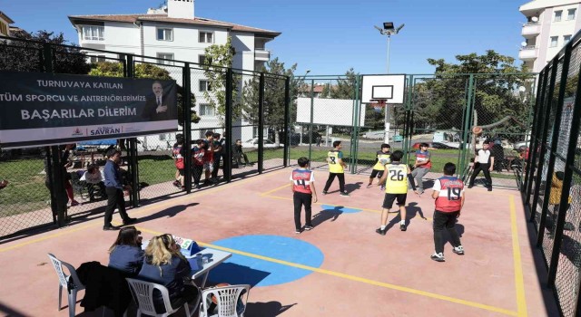 Nevşehirde Sokak Basketbol Turnuvası başladı
