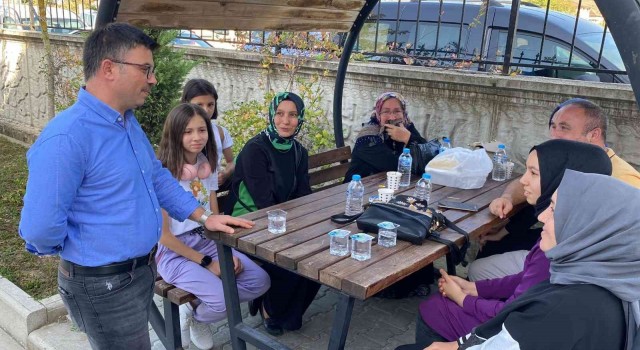 Öğrenciler otogarda karşılandı