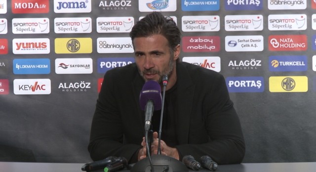 Ömer Erdoğan: “Bugün de burada iyi futbolla iyi sonuç almamız gerekiyordu”