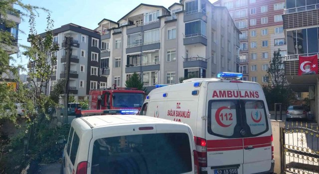 Orduda ev yangını paniğe neden oldu