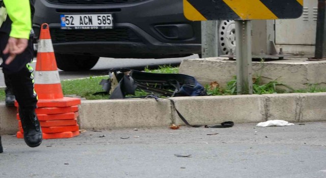 Orduda şüpheli valiz fünye ile patlatıldı