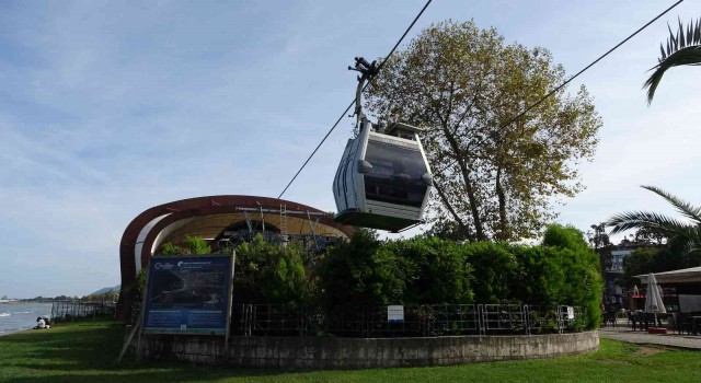 Orduda teleferik 9 ayda 600 bine yakın yolcu taşıdı