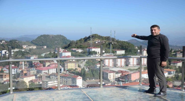 Ordunun ilk seyir terası açılıyor