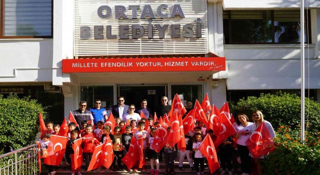Ortacada 29 Ekim coşkusu erken başladı