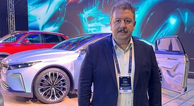 OSBÜK Üyesi Necip Filiz, TOGGun banttan indirilme anına tanıklık etti