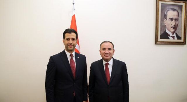 Osmaniye Milletvekili İsmail Kaya Adalet Bakanı Bozdağ ile görüştü