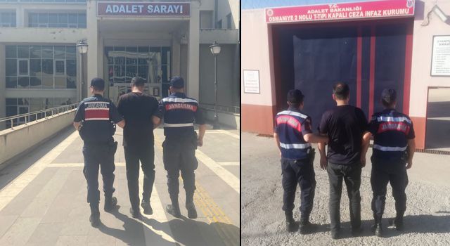 Osmaniye'de Kesinleşmiş hapis cezasıyla aranan 2 kişi yakalandı