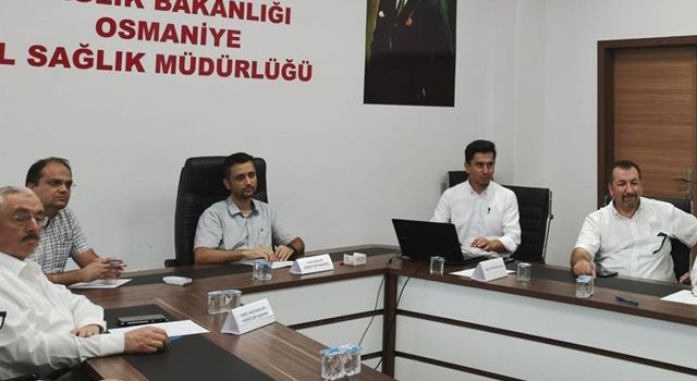 Osmaniye'de TRSM, İl Koordinasyon kurulu toplandı