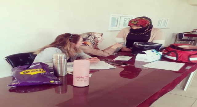 Özalp ilçe sağlık müdürlüğü sağlık taraması yaptı