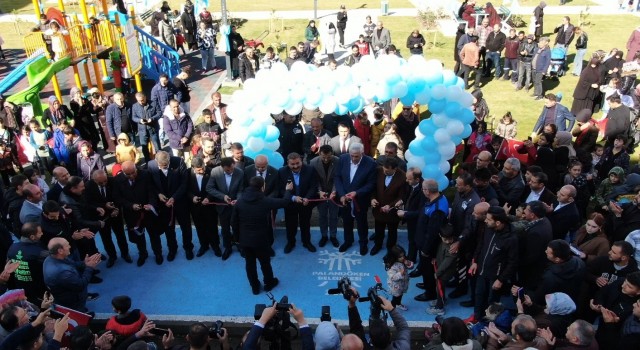 Palandökende yeni bir park daha hizmete sunuldu
