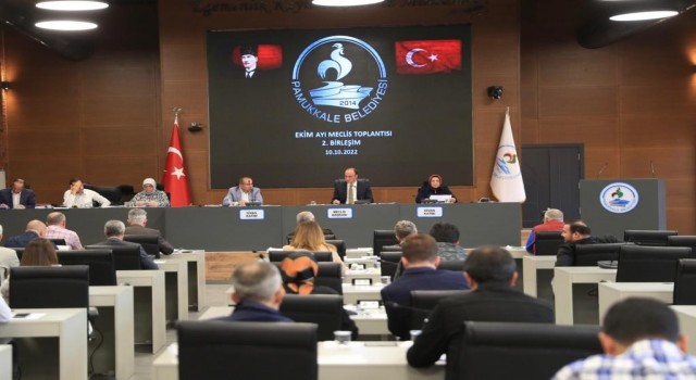 Pamukkale Belediyesinin 2023 bütçesi 1,25 milyar lira olarak belirlendi