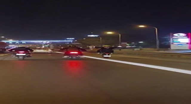 Pendikte ‘tek teker magandası kamerada