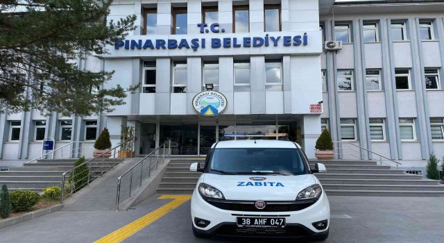 Pınarbaşı Belediyesine Zabıta Aracı Desteği