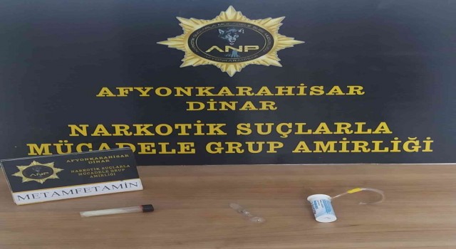 Polis 10.90 gram metamfetamin ele geçirdi