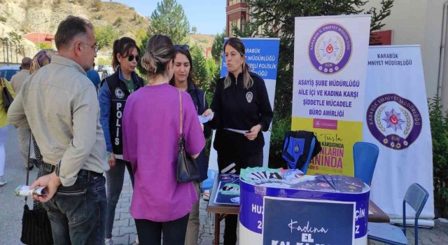 Polis ekipleri öğrencileri terör ve uyuşturucuya karşı uyardı