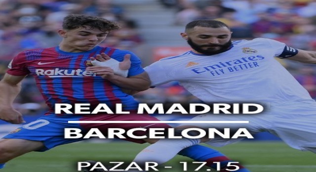 Real Madrid ve Barcelona derbisi Tivibuda ekranlara gelecek