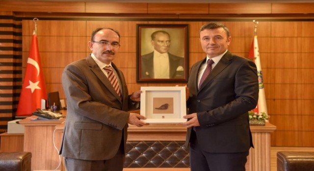 Rektör Beydemir, İl Emniyet Müdürü Bodur ile bir araya geldi