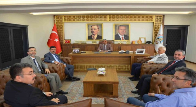 Rektör Köse, Başkan Kaplanı ziyaret etti