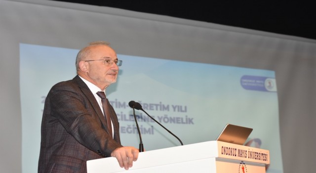 Rektör Ünal: “OMÜye ait bir tarz oluşturmak istiyoruz