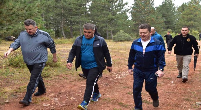 Safranboluda doğa yürüyüş etkinliği yapıldı