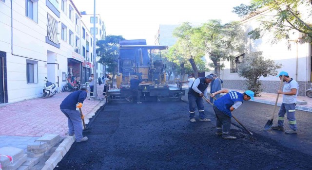 Salihlinin Acısu Caddesi baştan sona asfaltlandı