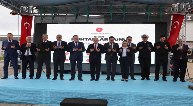 Samsun Muhtarlık Hizmet Binasının temeli dualarla atıldı