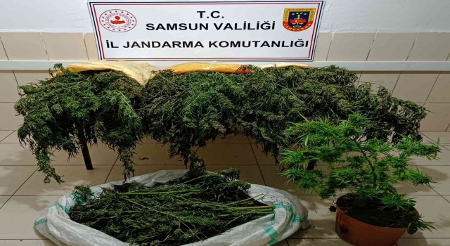 Samsunda 15 kilo kubar esrar ele geçirildi