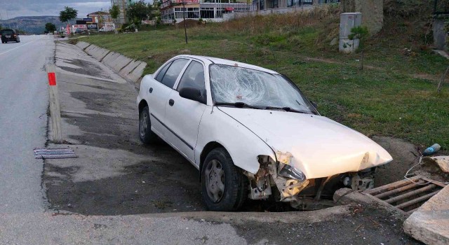 Samsunda Ladik İlçe Seçim Kurulu Müdürü kazada yaralandı