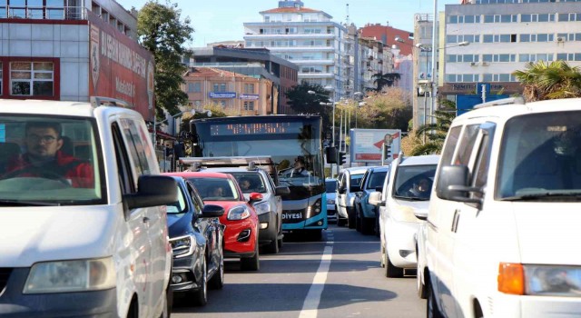 Samsunda trafiğe kayıtlı araç sayısı 411 bini geçti