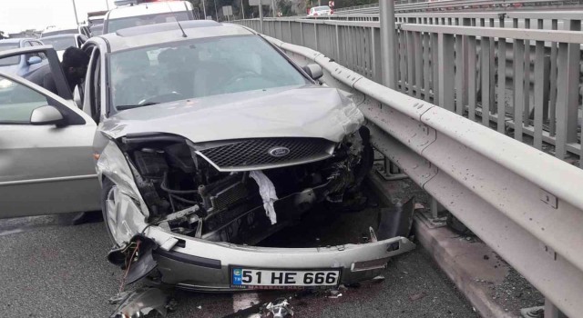 Samsunda trafik kazası: 2 yaralı
