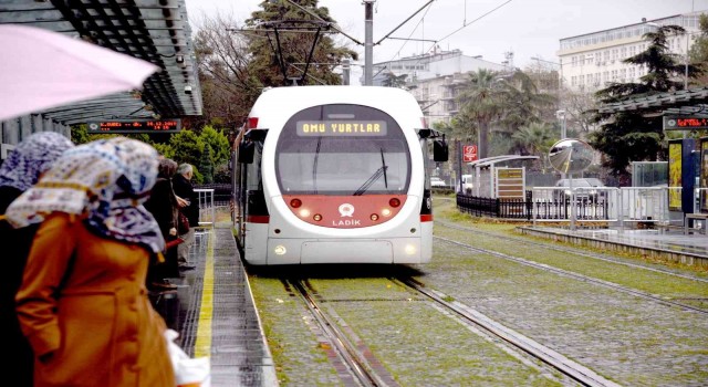 Samsunda tramvayların kapasitesi yüzde 40 artırılacak