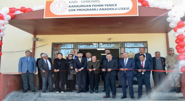 Sarıkamış Karaurgana yeni okul