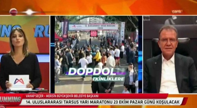 Seçer: İnsanlar, nice medeniyete ev sahipliği yapmış Tarsusta koşacak