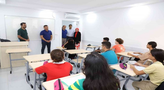 Şehit Aybüke Öğretmen Etüt ve Destek Eğitim Kursunda ilk ders zili çaldı