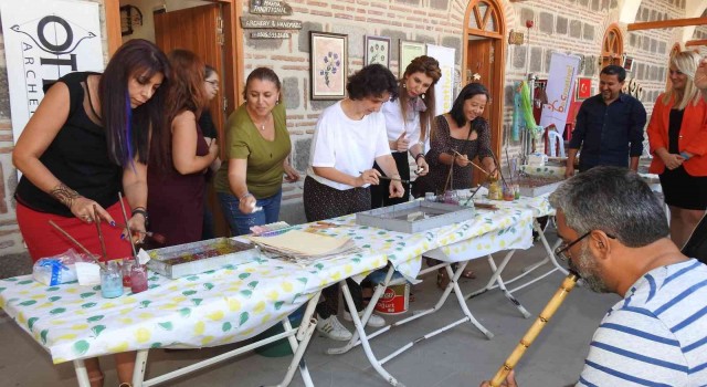 Şehzadeler HEM usta öğreticilerinden 7 farklı ülke temsilcisine uygulamalı eğitim