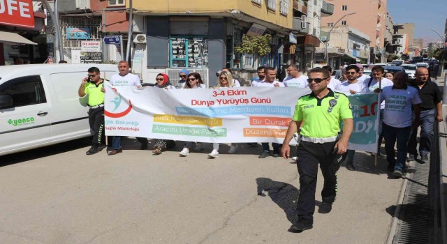 Silopide sağlıklı yaşam yürüyüşü