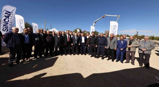 Sincan Yenikayı Köy Konağının temeli atıldı